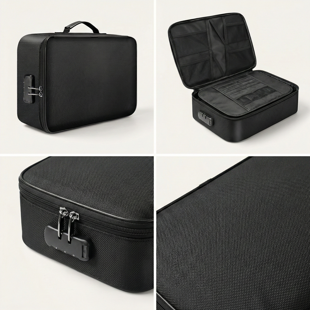 Fireproof & Water-Resistant Emergency Document Organizer