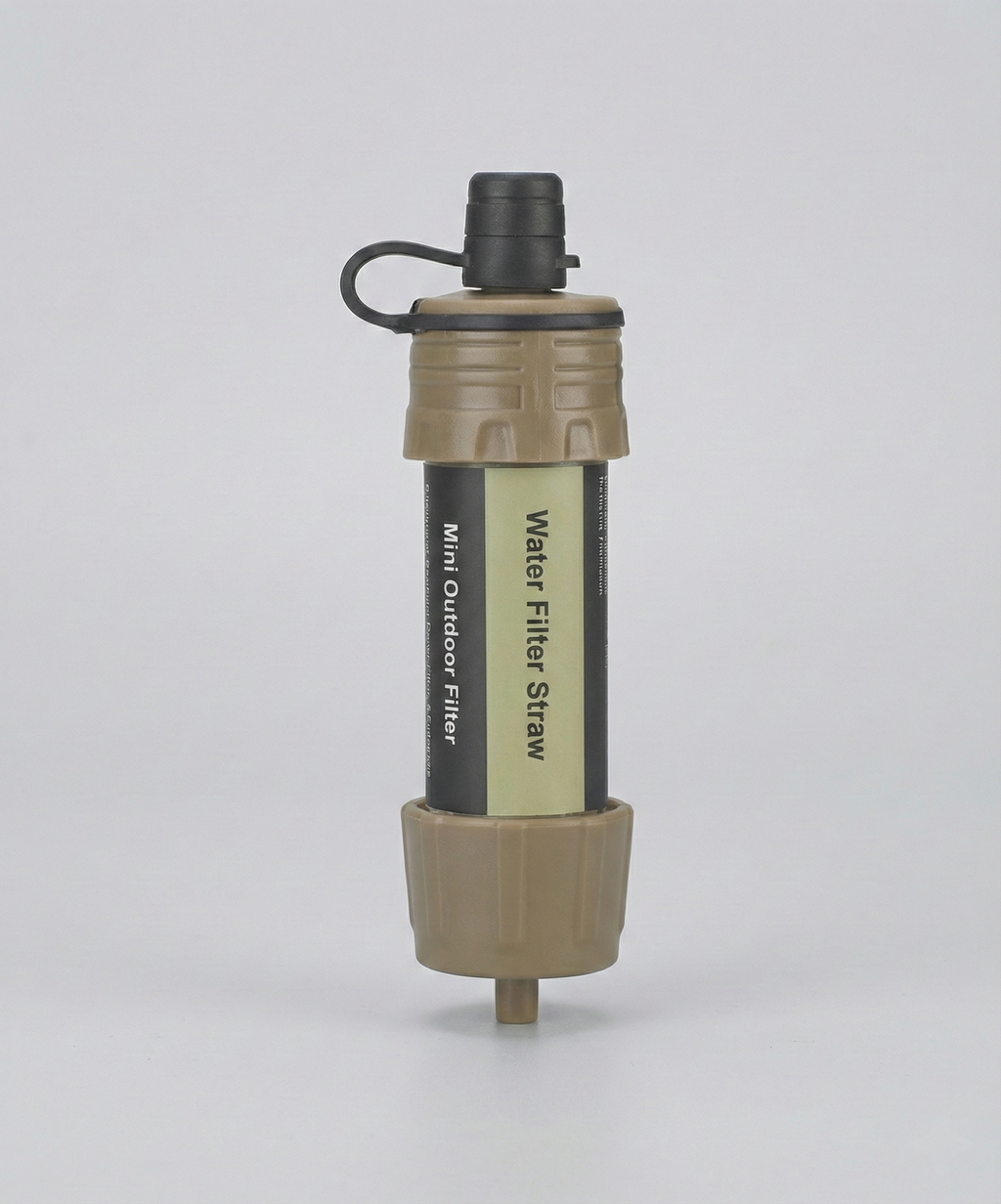 Emergency Water Purification Straw – 5,000L Personal Survival Filter